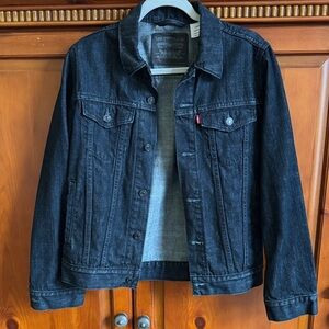 Levi's Men's Dark Blue Denim Jacket